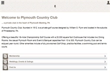 Tablet Screenshot of plymouthcc.com